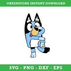 Bluey Dog Svg, Blue, Bluey, Bluey Svg, Blue Dog, Bluey Family, Instant Download, GR03