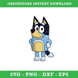 bluey bandit svg, bluey, blue, bluey svg, blue dog, bluey family, instant download, gr18