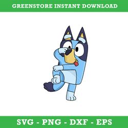 Bluey Svg, Blue, Bluey, Bluey Png, Blue Dog, Bluey Family, Instant Download, GR22
