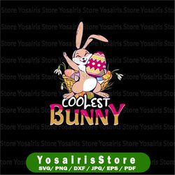 easter coolest bunny png, cool easter, happy easter day, sublimation, easter bunny png