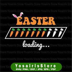 easter loading carrots svg, png, sublimation, happy easter svg, sublimation, bunny ears