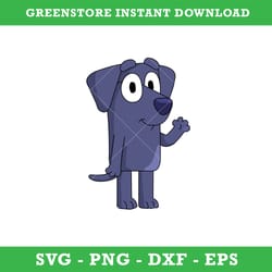 bluey jack svg, blue, bluey, bluey svg, blue dog, bluey family, instant download, gr32