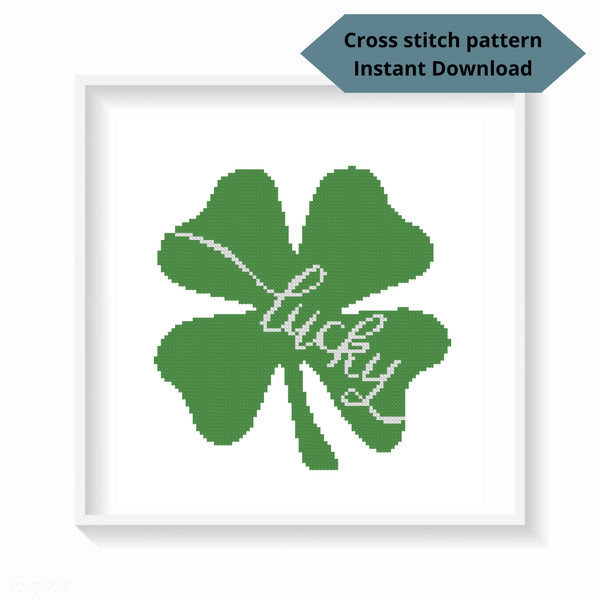 clover cross stitch pattern PDF.png