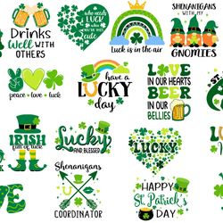 20 files for st. patricks day png sublimation download bundle