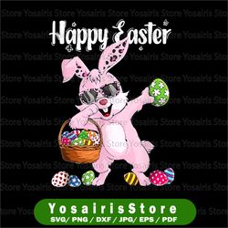 happy easter day colorful egg png, bunny rabbit ear png, cute dabbing png, happy easter egg png, kids easter png