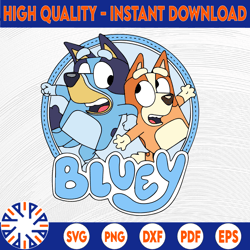 bluey svg, bluey party, bluey family, bluey dance mode, bluey birthday svg svg png dxf svg clipart download/digital
