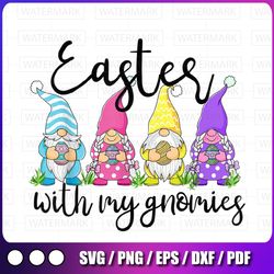 easter with my gnomies png, happy easter women gnomes png, easter gnomes png, kids easter, cute bunny png
