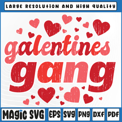 valentines day galentines gang funny valentine svg, bestie valentines day svg, valentine day, digital download
