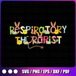 cute easter respiratory therapist png, rt bunny ears png, easter eggs png, easter png, respiratory therapist png