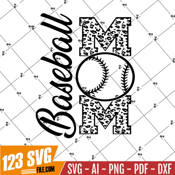Baseball Mom Svg, Baseball Mama Shirt Design, Baseball Svg F