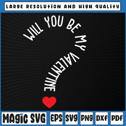 will you be my valentine heart valentine's day svg, valentine's day cut file, valentine day, digital download