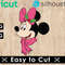 Minnie Mouse Svg Files, Minnie Mouse Png Files, Vector Png Images, Disney Micky SVG Cut File for Cricut, Clipart Bundle