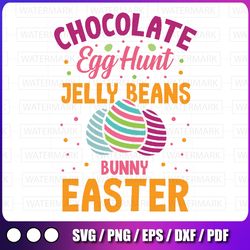 chocolate egg hunt jelly beans bunny easter happy easter cut file, hoppy spring, cute rabbit, kids shirt