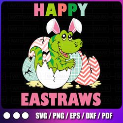 easter t rex happy eastrawr svg png, easter dinosaur bunny t rex, easter dinosaur digital, t-rex bunny png