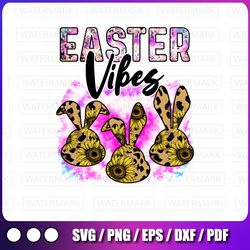 easter png, easter vibes png sublimation, happy easter bunny peeps eggs sunflower leopard funny spring easter png