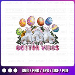 easter vibes png sublimation design, easter sublimation png, easter day png, easter png, bunny easter vibes png