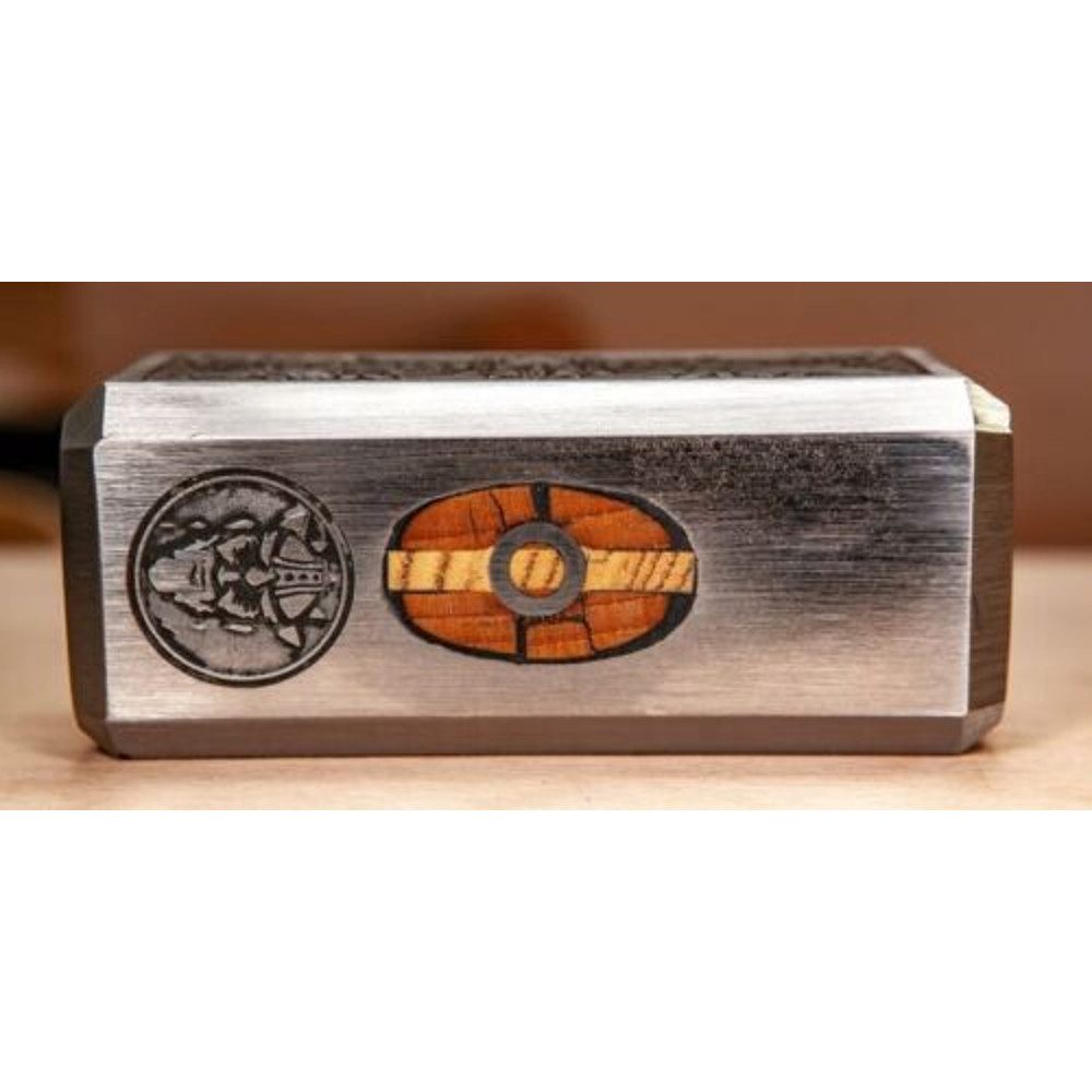 Handforged Thor Viking Carbon steel hammer Blacksmith tool Kalapax face Engraved, Viking War Hammer, Thor Hammer Replica 8.jpg