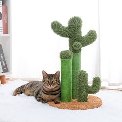Cactus cat scratcher