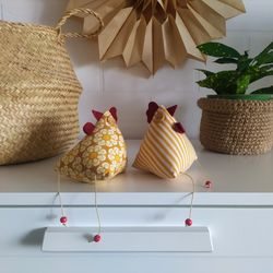 Easter interior chickens, 2 pcs