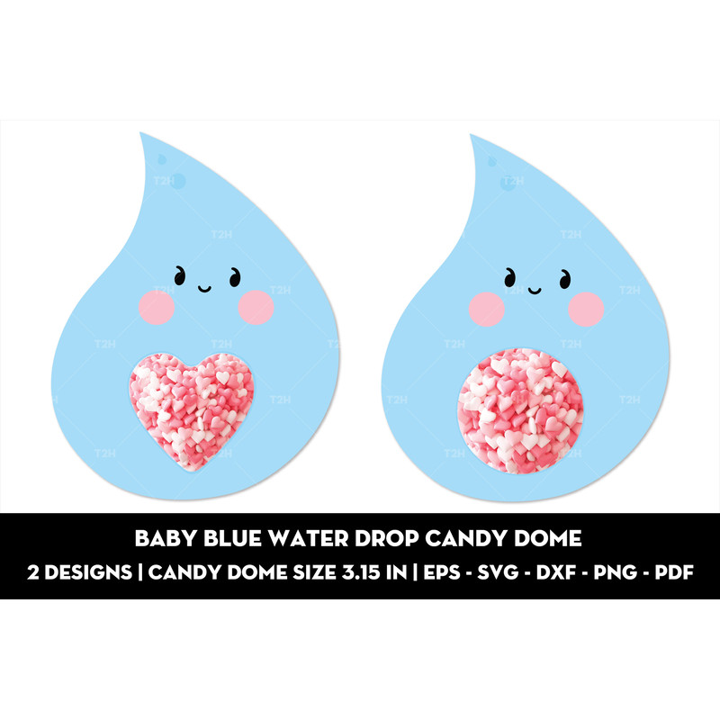 Baby blue water drop candy dome cover.jpg
