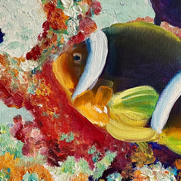 fish art painting