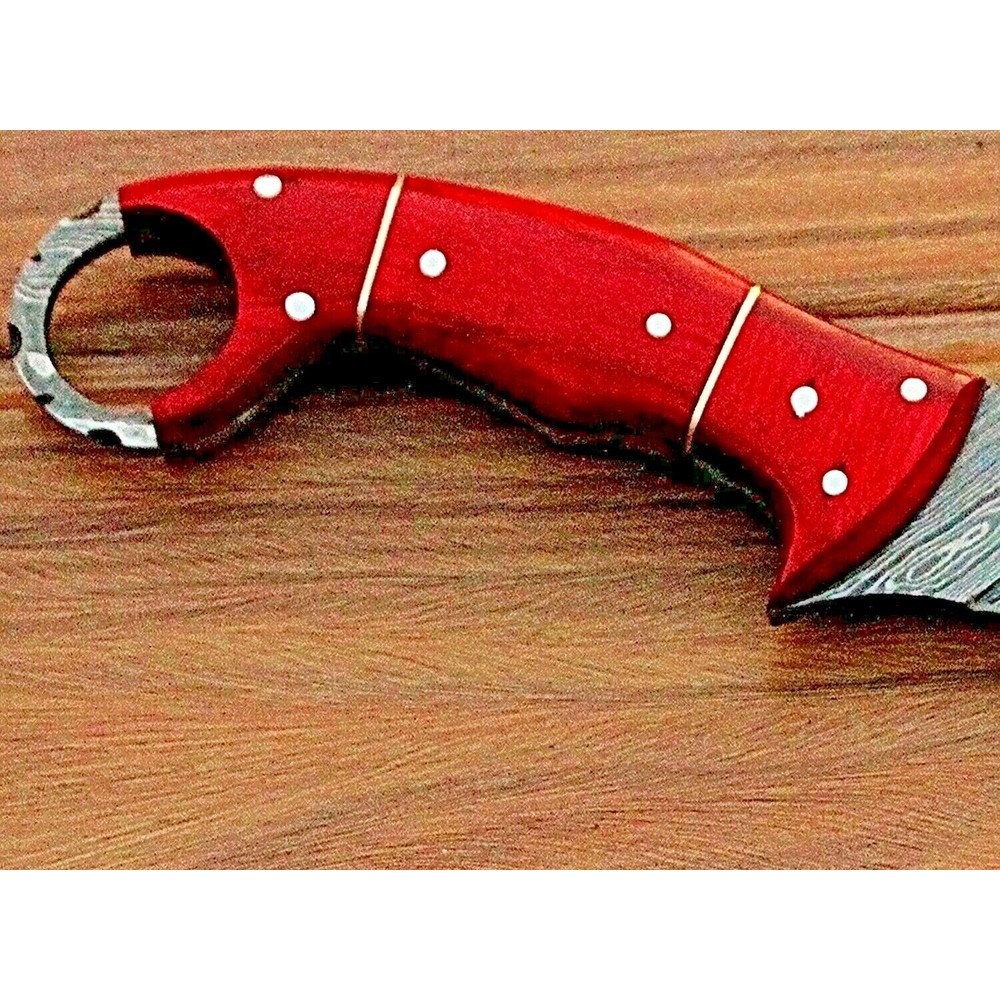 Full Tang Hand Forged Karambit Damascus Steel Karambit Knife, Custom Handmade Karmbit, Karambit Knive, Karambit Knife 3.jpg
