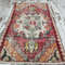 Bath Mat Rug, Pink Doormat, Front Porch Rug, Hand Knotted Rug, Natural Rug, Vegetable Dyed Rug,vintage Turkish Rug05.jpg