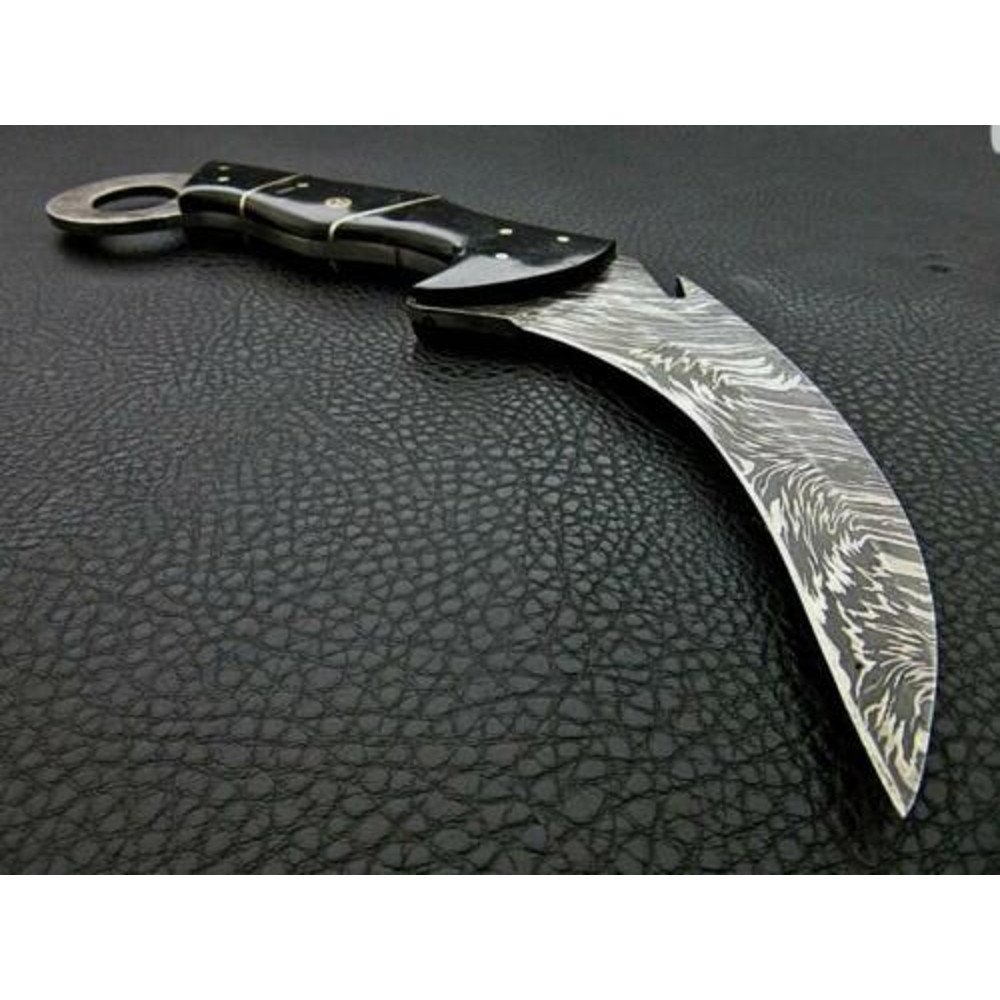 Custom Karambit, Handmade Karambit, Full Tang Hand Forged Damascus Steel Karambit Knife, Karambit Knive, Karambit Knife 2.jpg