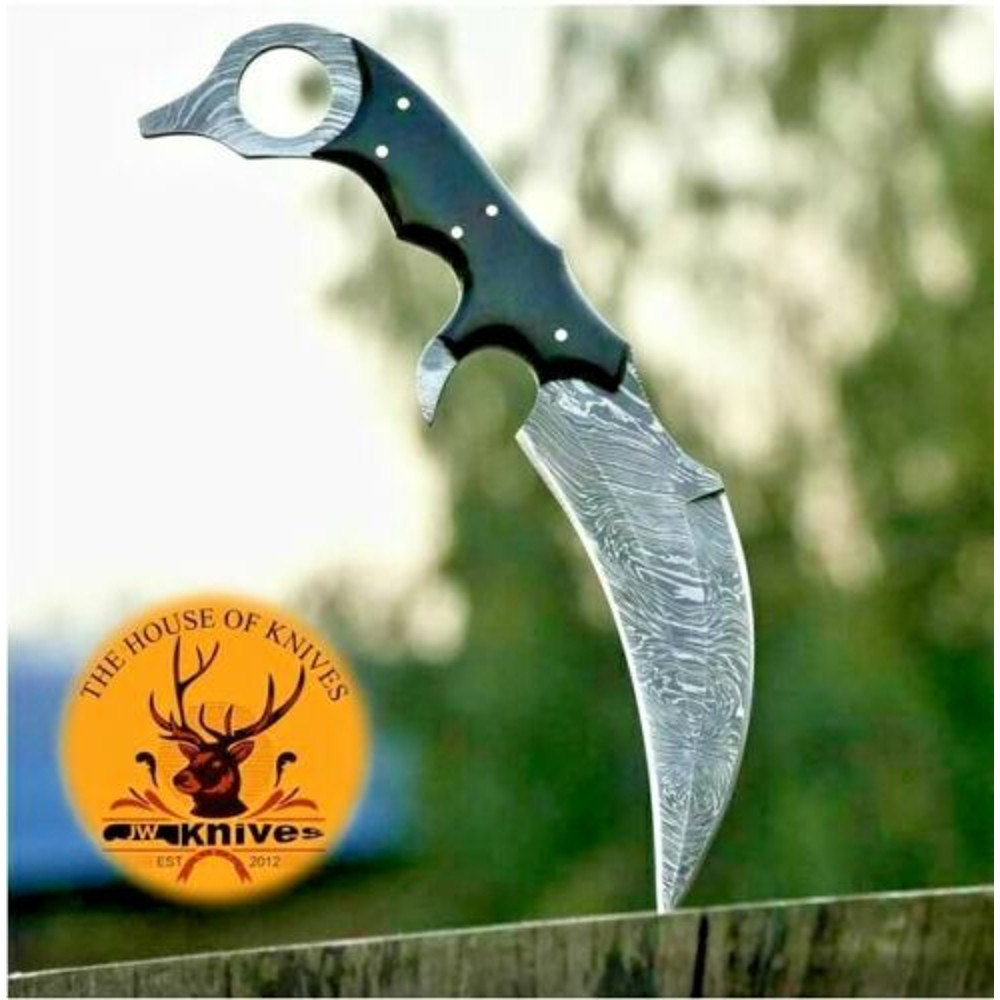 Custom Karambit, Handmade Karambit, Full Tang Hand Forged Damascus Steel Karambit Knife, Karambit Knive, Karambit Knife.jpg