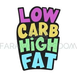 low carb high fat healthy food keto diet vector illustration