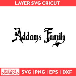Addams Family Clip Art, Wednesday Addams Svg, Wednesday Svg, Png, Dxf, Dxf Digital File.