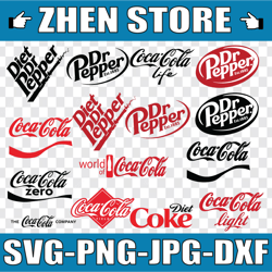 coca cola bundle svg, diet dr pepper bundle logo, coca cola bundle, coca cola bundle cut file, coca cola bundle cricut,