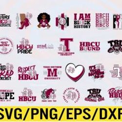 texas southern university hbcu collection, svg, png, eps, dxf