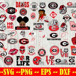 georgia-bulldogs football team svg, georgia-bulldogs svg, n c a a svg, logo bundle instant download
