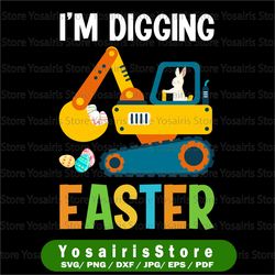easter bunny tractor png, easter png, i'm digging easter, happy easter, png easter egg, tractor png boys, png files