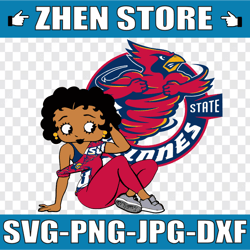 betty boop with iowa state png file, ncaa png, sublimation ready, png files for sublimation,printing dtg printing - subl