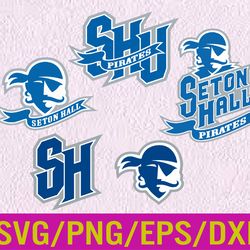 seton-hall svg, seton-hall-logo, n-c-aa team, college football, college basketball, logo bundle, instant download