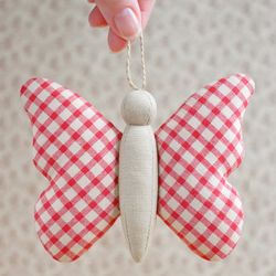 PDF Butterfly Easter Ornament Sewing Pattern
