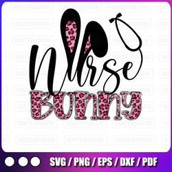 nurse bunny png, nursing cute easter png, bunny easter day png, easter nurse png, bunny sublimation