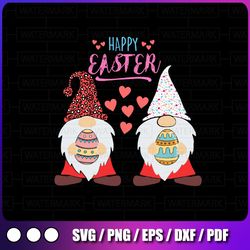 happy easter gnomes png sublimation design, easter sublimation png, happy easter bunny png,easter day png