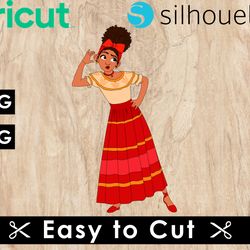 encanto dolores svg files, encanto dolores png files, vector png images, svg cut file for cricut, clipart bundle