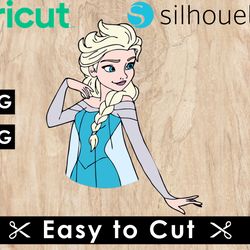 frozen svg files, frozen png files, vector png images, svg cut file for cricut, clipart bundle