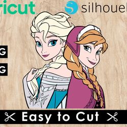 frozen svg files, frozen png files, vector png images, svg cut file for cricut, clipart bundle