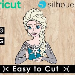frozen svg files, frozen png files, vector png images, svg cut file for cricut, clipart bundle