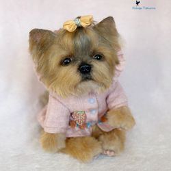 custom order Yorkshire terrier soft realistic toy