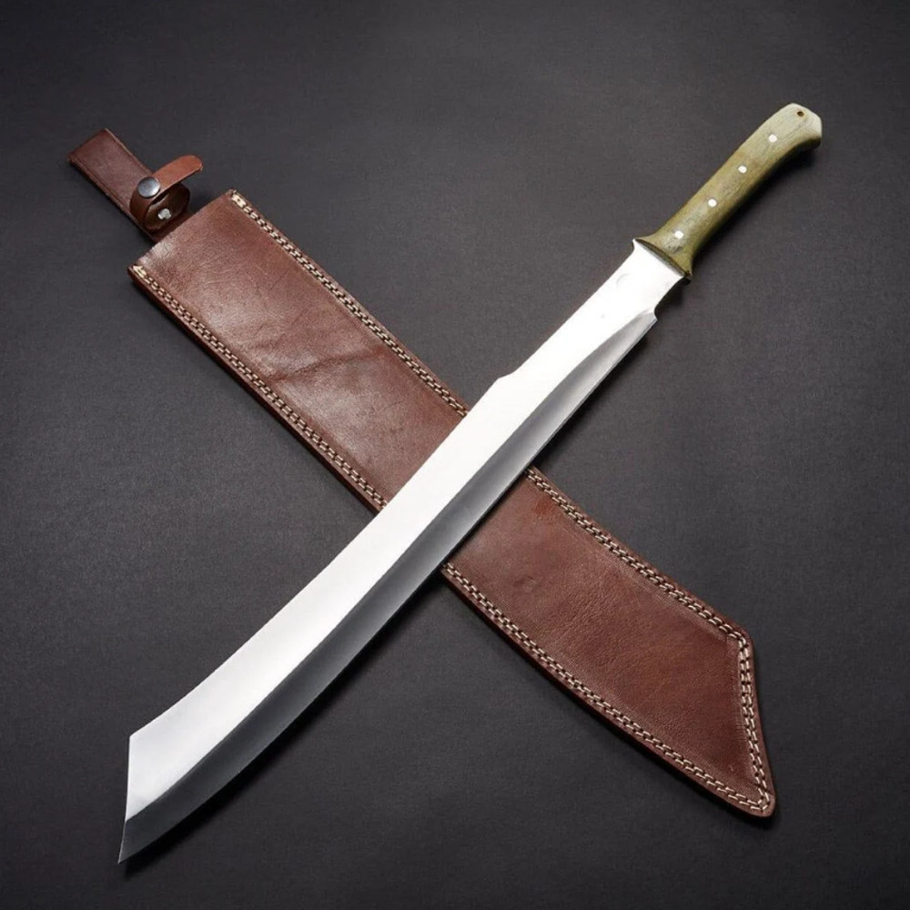 d2 steel hunting short machete knifebeautiful hunting knifepng