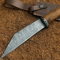 Medieval Viking Damascus Knife Damascus Hunting Knifepng