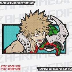anime inspired , machine embroidery design, files, instant download