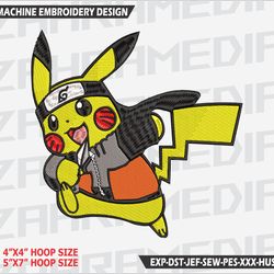 anime inspired , machine embroidery design, files, instant download