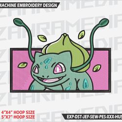 anime inspired , machine embroidery design, files, instant download